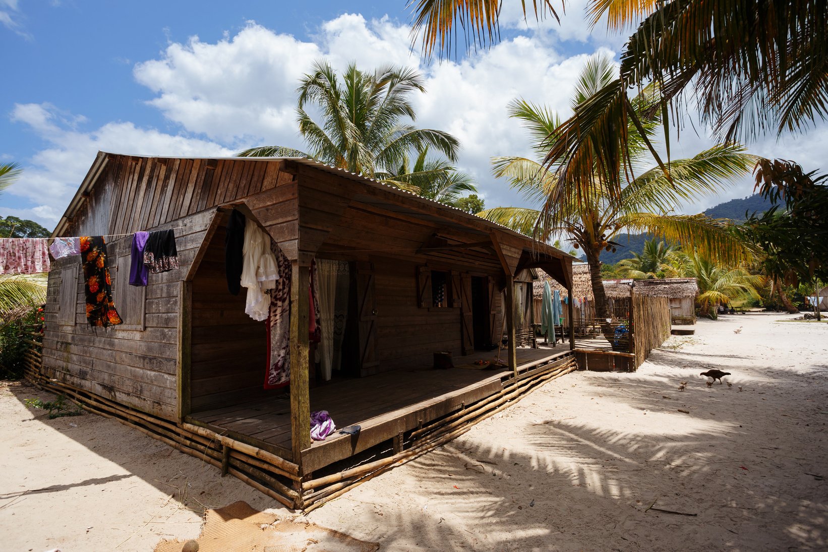 African Malagasy Huts